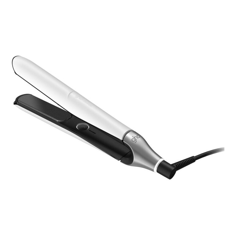 GHD CHRONOS HAIR STRAIGHTENER IN WHITE