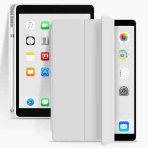 حافظة ايباد بفتحة قلم رصاص ، غطاء فوندا ، بألوان متعددة ، iPad Air11 ، iPad Pro11 ، M4 ، iPad Air 4 ، 5 ، 7 ، 8 ، 9 .