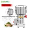 BioloMix 800 جرام 700 جرام الحبوب التوابل يشفي الحبوب القهوة مطحنة الطعام الجاف مطحنة ماكينة الطحن Gristmill الدقيق مسحوق كسارة