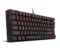 كيبورد العاب – لوحة مفاتيح Redragon K552 الميكانيكية للألعاب – بإضاءة RGB ومفاتيح حمراء مضادة للغبار – سلكية، 87 زر، للويندوز (أسود)