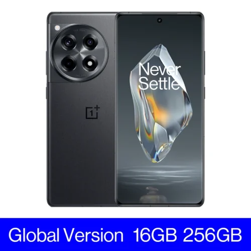 هاتف ون بلس OnePlus 12R الإصدار العالمي 16GB 256GB Snapdragon 8 Gen 2 120 هرتز ProXDR عرض 100W SUPERVOOC بطارية 5500mAh – اللون : 16GB 256GB Gray