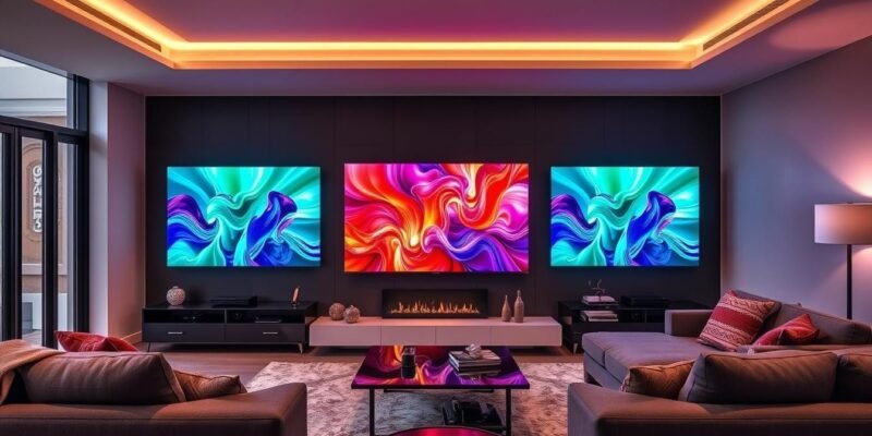 أفضل 5 شاشات تلفزيون ذكية لعام 2024 .