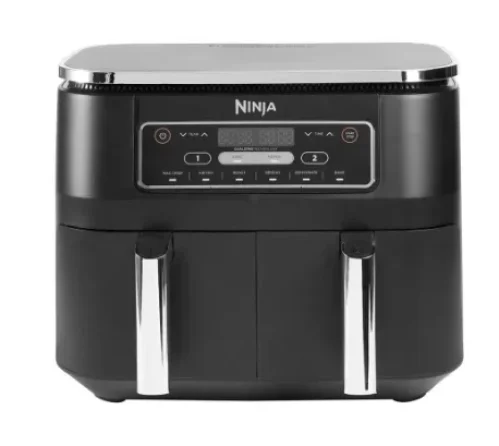 مقلاة هوائية نينجا فودي مزدوجة – 7.6 لتر، 2400 واط